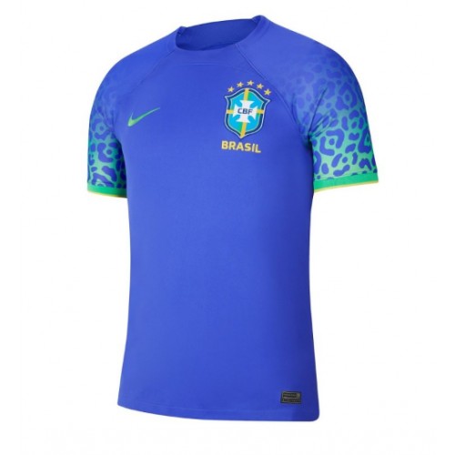 Brazil Replica Away Stadium Shirt World Cup 2022 Short Sleeve